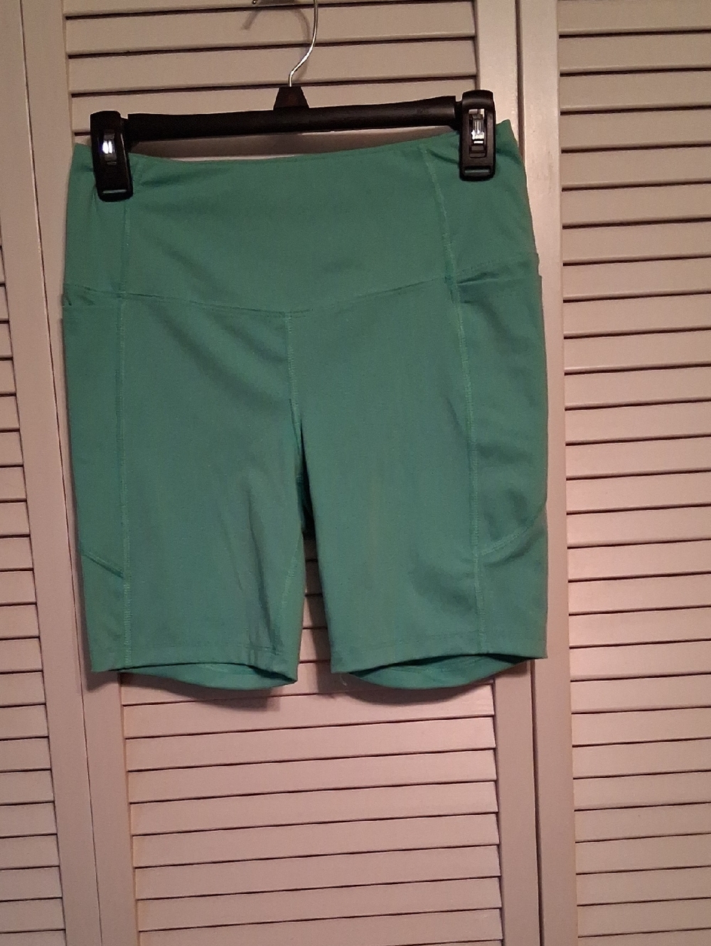 Athletic Works Mint Green Bike Shorts